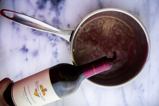 Le chocolat chaud au vin rouge