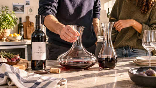 Carafer ou décanter un vin : quelle différence ?