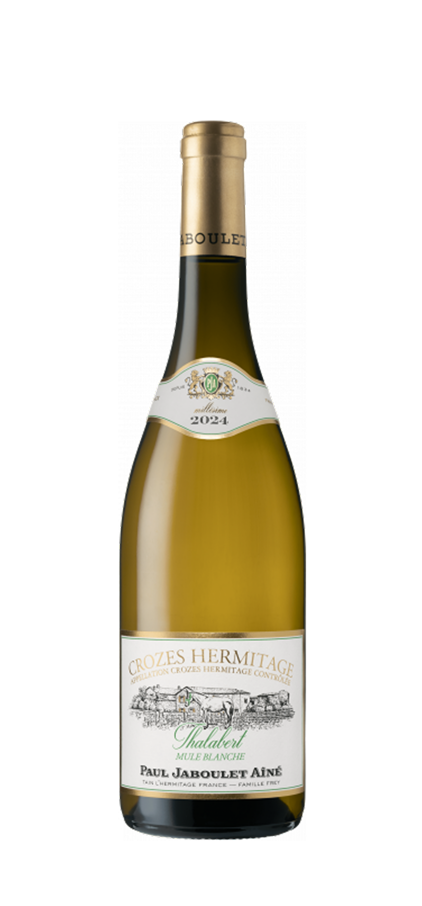 Domaine Paul Jaboulet Aîné - Domaine de Thalabert, Mule Blanche - AOP Crozes-Hermitage - Weiß - 2024
