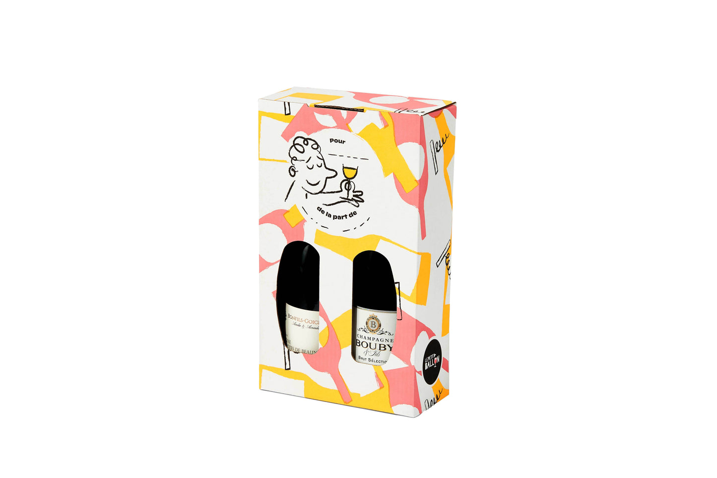 Geschenkset Champagner & Bourgogne - 2 Flaschen