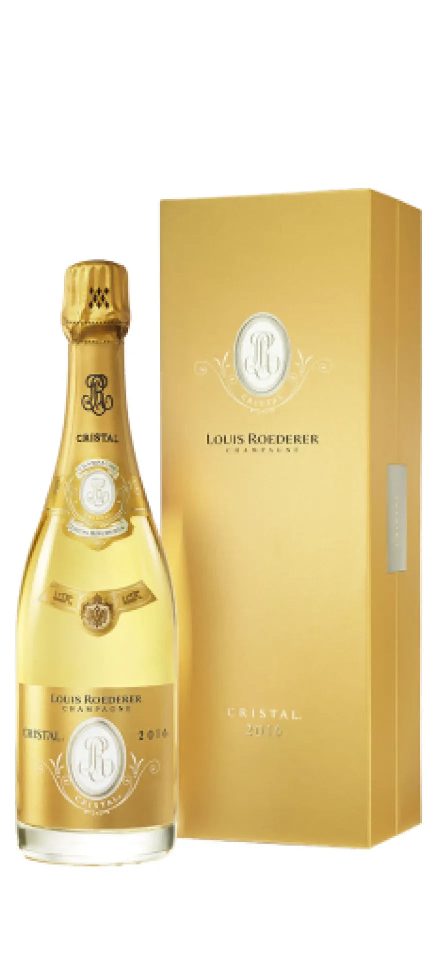 Champagne Louis Roederer - Cristal & étui - AOP Champagne - Blanc - 2016
