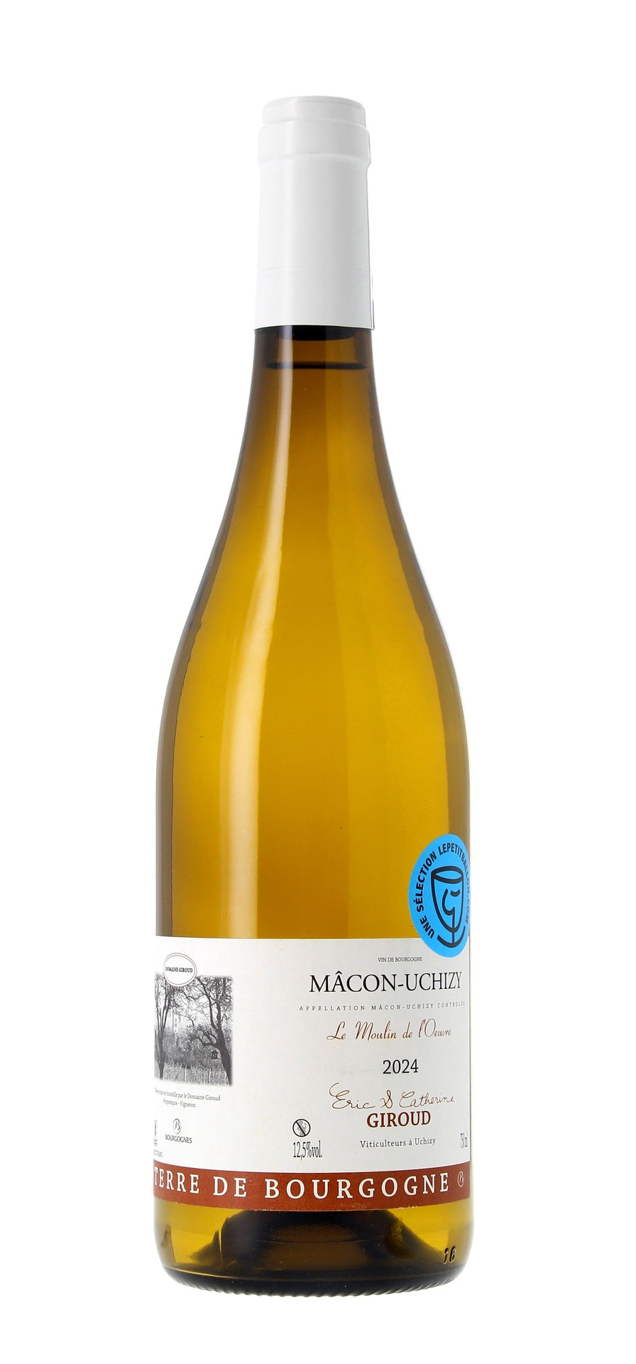Domaine Giroud - Le Moulin de l'Oeuvre - AOP Mâcon-Uchizy - Blanc - 2024