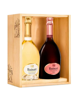 Champagne Ruinart - Duo-Set Blanc de Blancs und Rosé