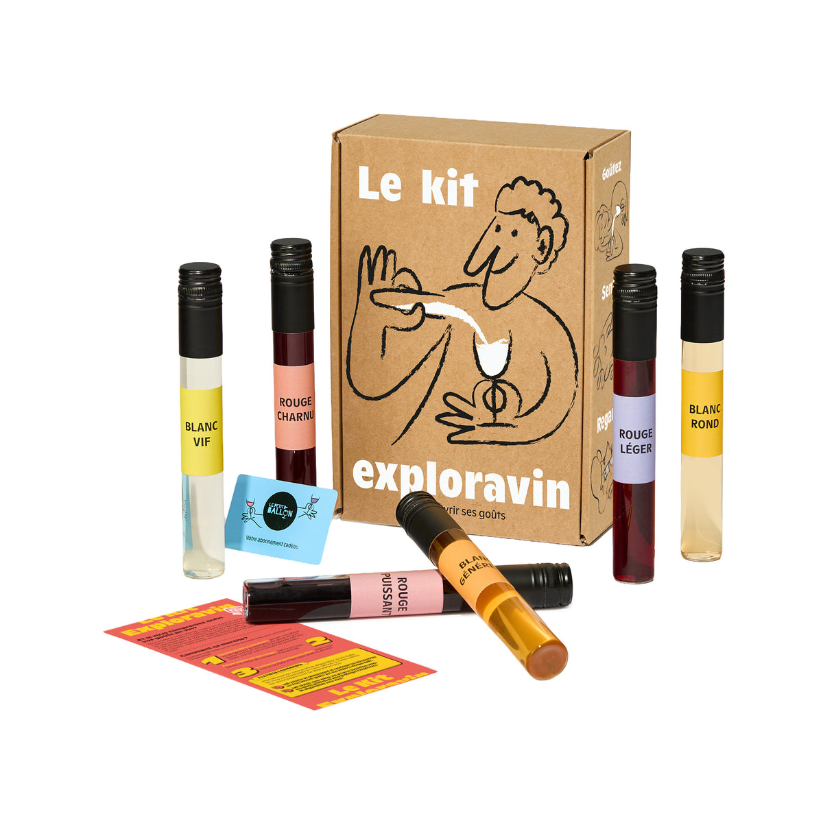 Que contient exactement le Kit Exploravin ?